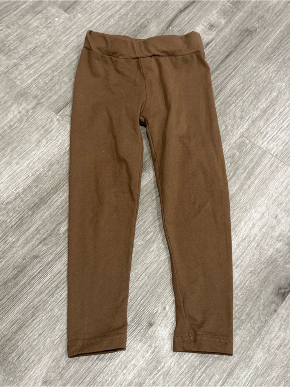 Kids Brown Everyday Stretch Leggings